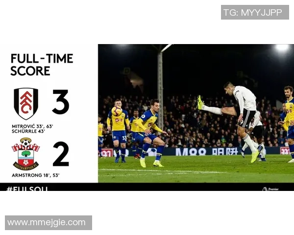 富勒姆主场迎战雷J双方争夺英超宝贵积分的精彩对决