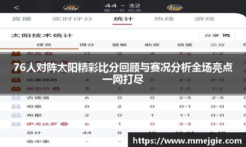 76人对阵太阳精彩比分回顾与赛况分析全场亮点一网打尽